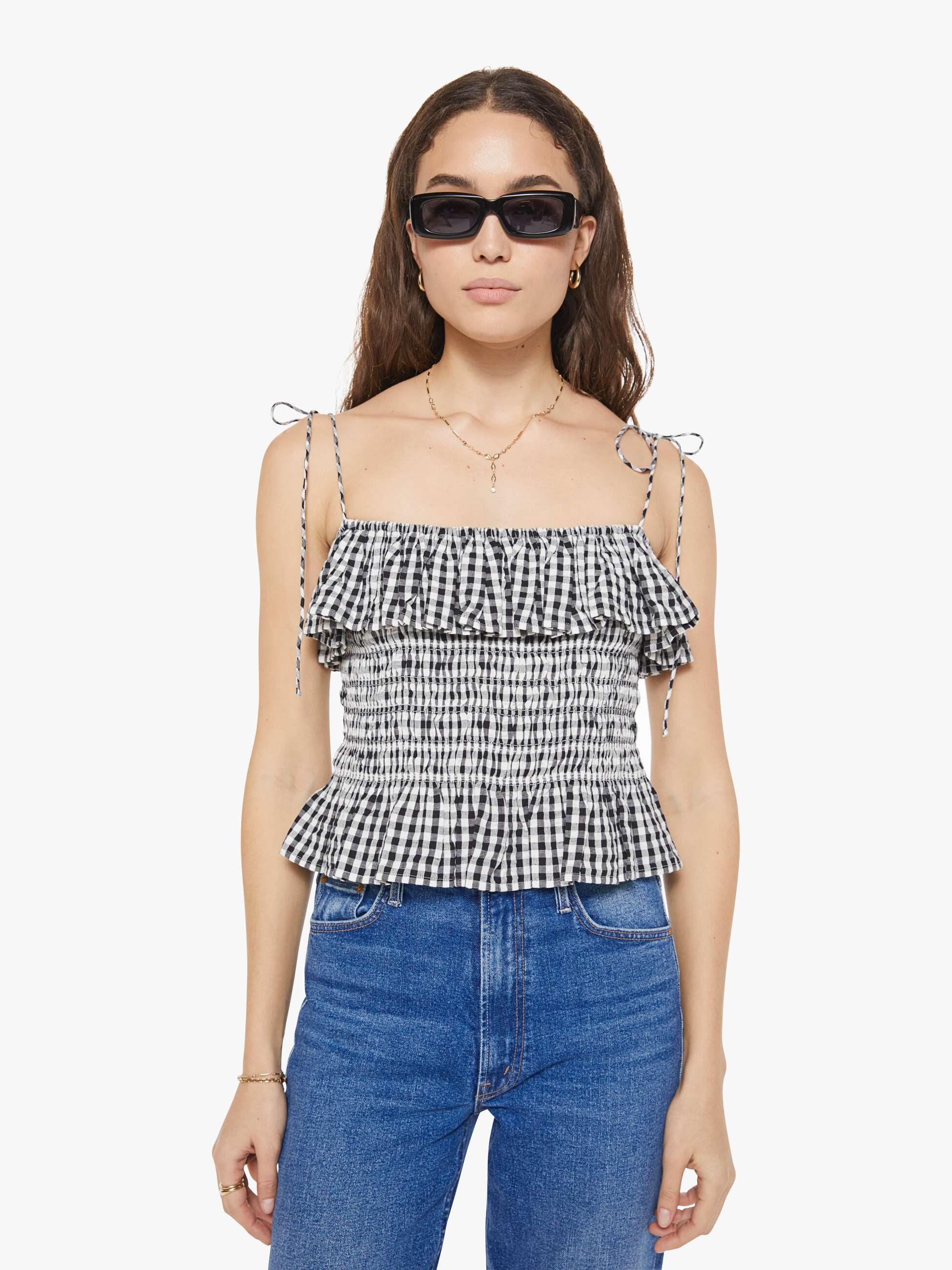 Alix of Bohemia Clara Top - Sideshow Check - Image 2