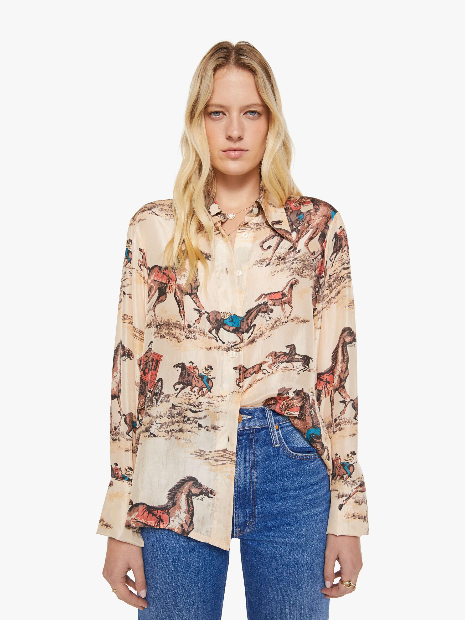 Alix Of Bohemia Dana Shirt - Canyon Cowboy - Image 2