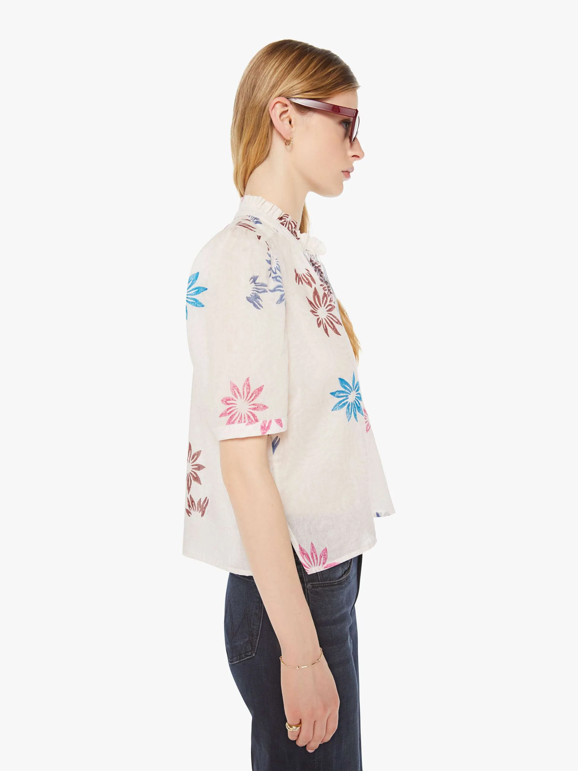 Alix Of Bohemia Winn Shirt - White Berry - Image 3
