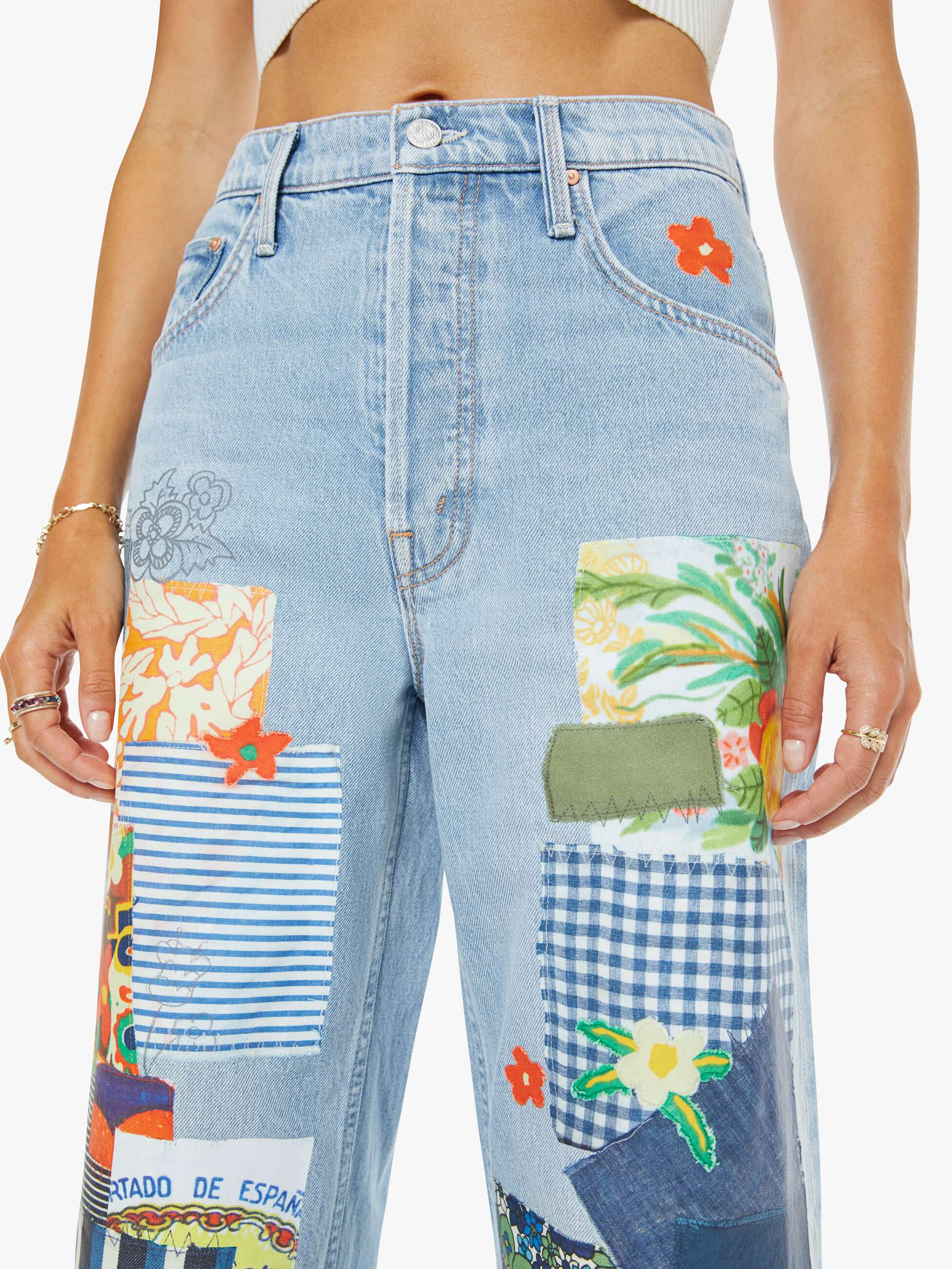 High Waisted Spinner Flood - Mumble Jumble - Image 6