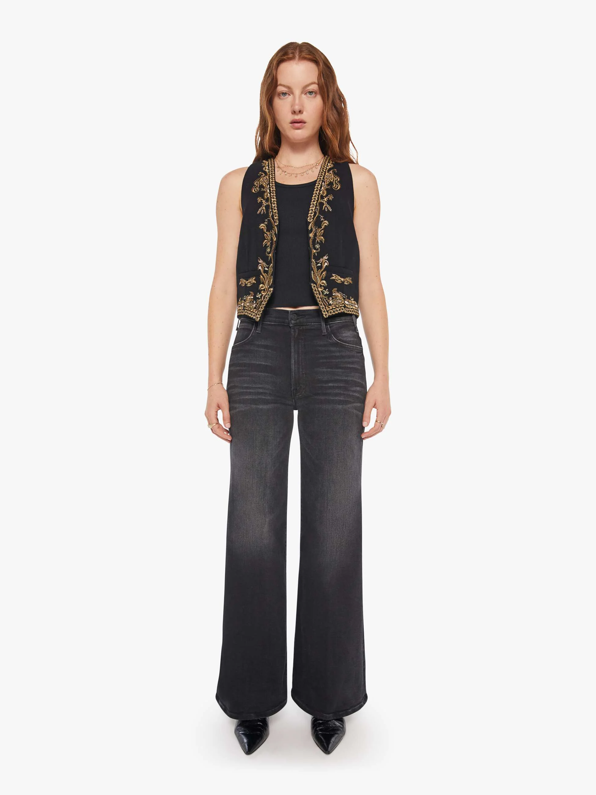 Maria Cher Selena Vest - Black - Image 5