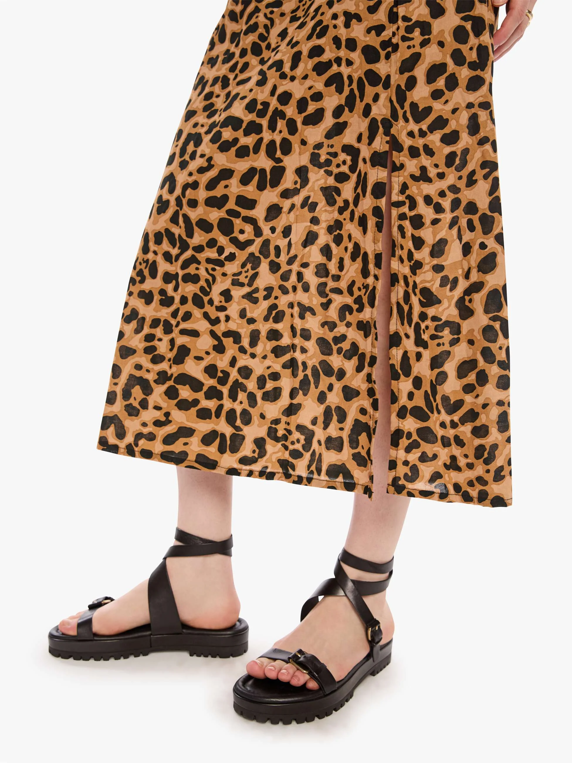 Natalie Martin Anita Skirt - Leopard - Image 5