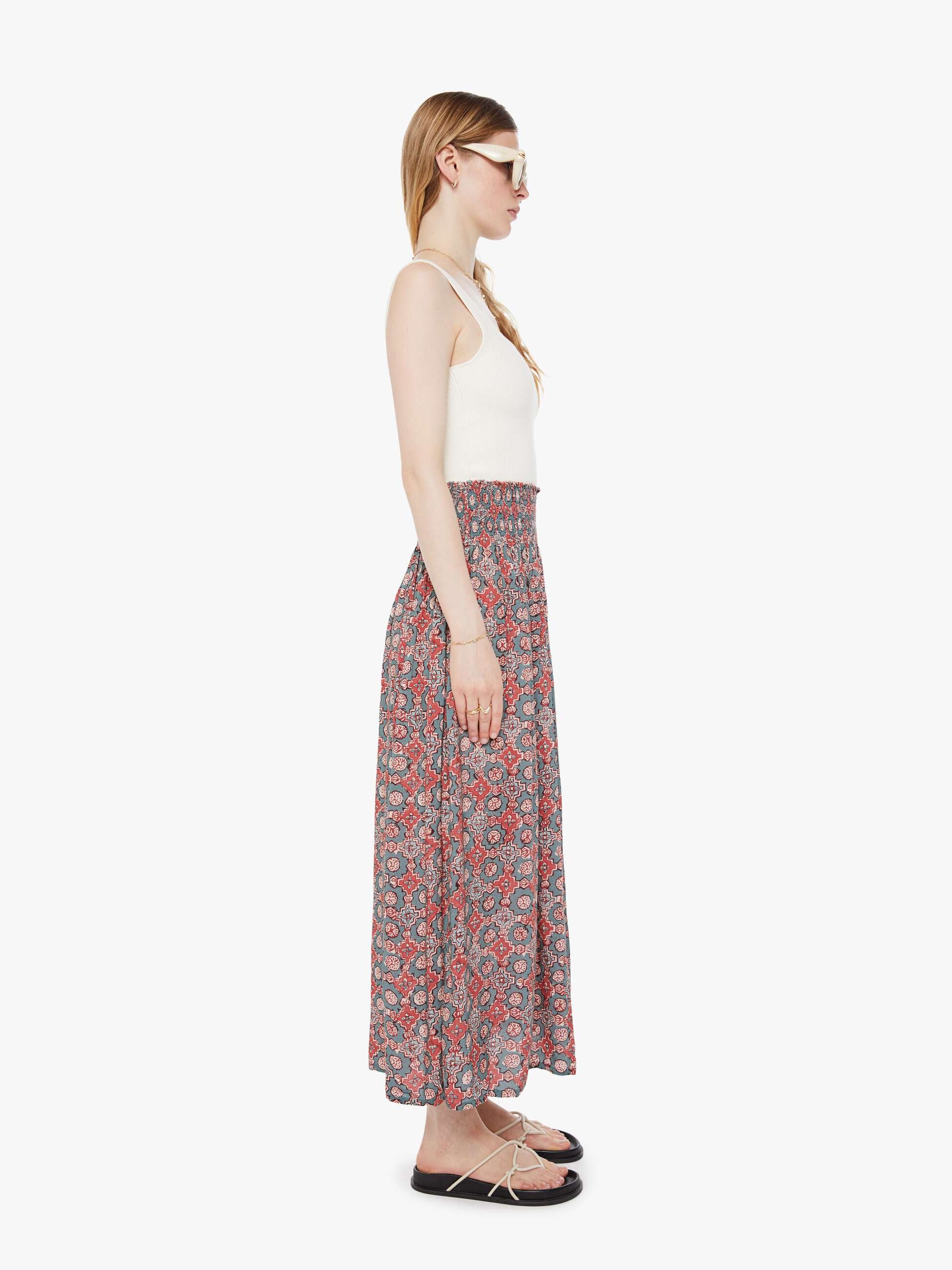 Natalie Martin Bella Skirt - Spanish Tile Jade - Image 3