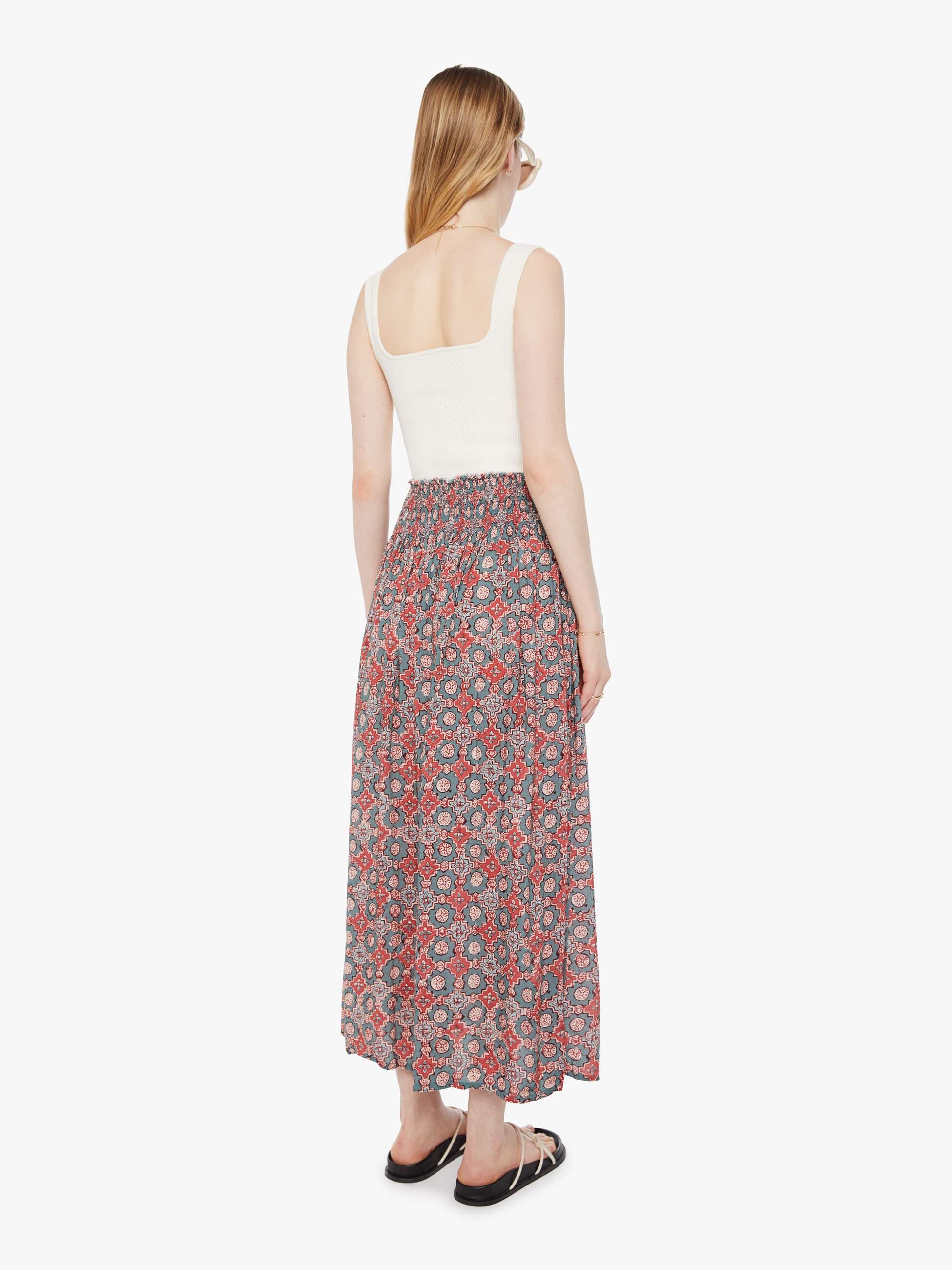 Natalie Martin Bella Skirt - Spanish Tile Jade - Image 4