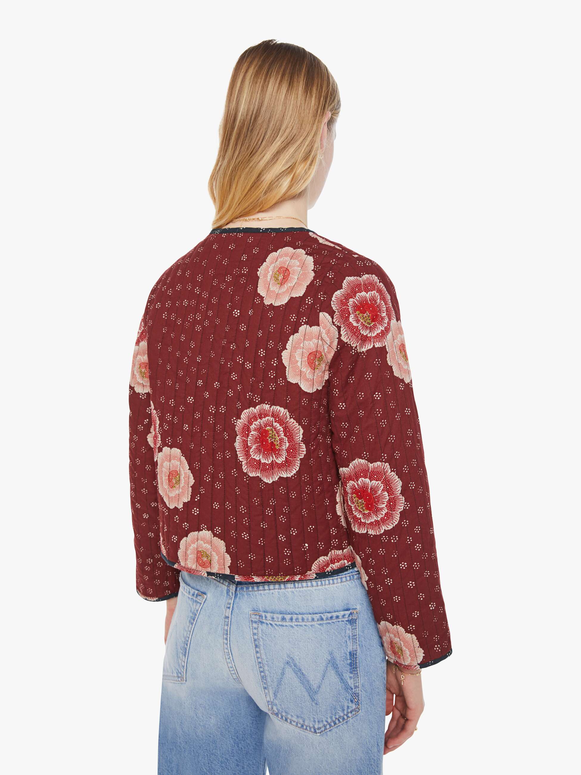 Natalie Martin Saskia Jacket - Poppy Combo - Image 4