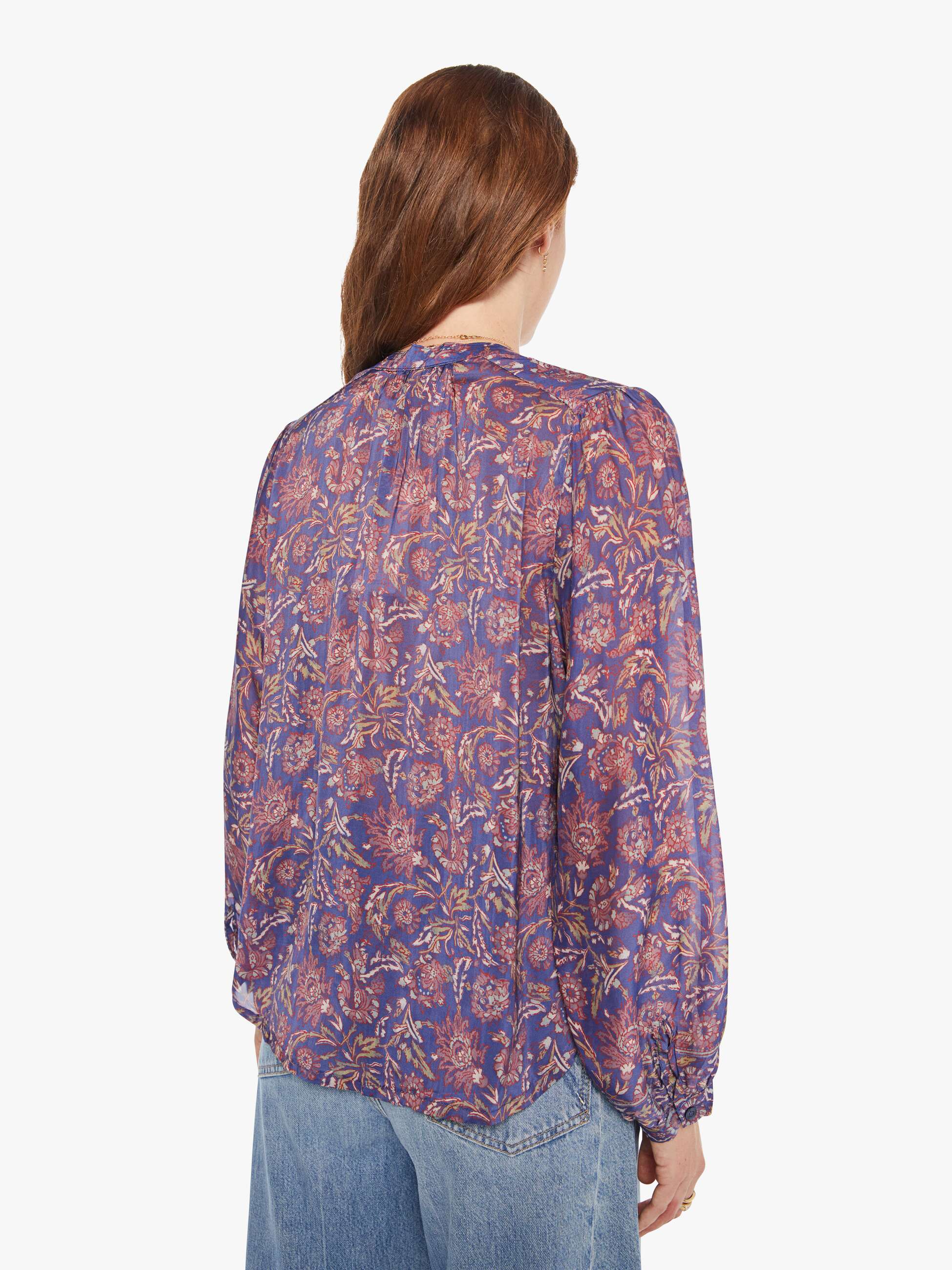Natalie Martin Tolan Shirt - Artichoke Mariner - Image 4