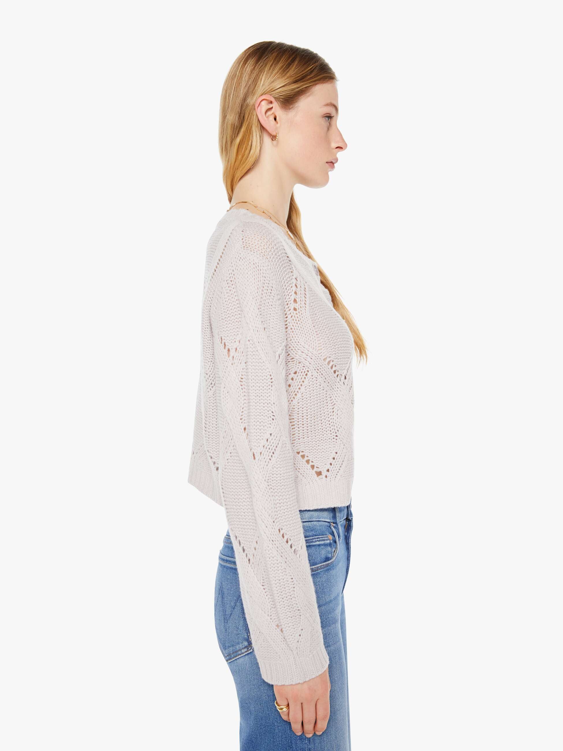 SABLYN Emmanuel B Crewneck Cardigan - Skye - Image 3