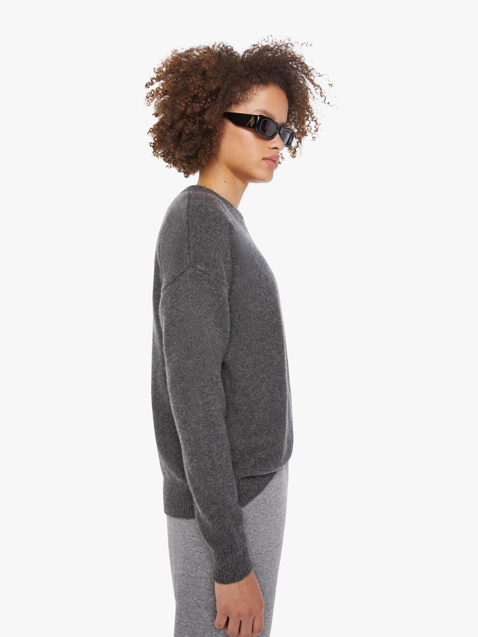 SPRWMN Heart Logo Sweatshirt - Grey - Image 3