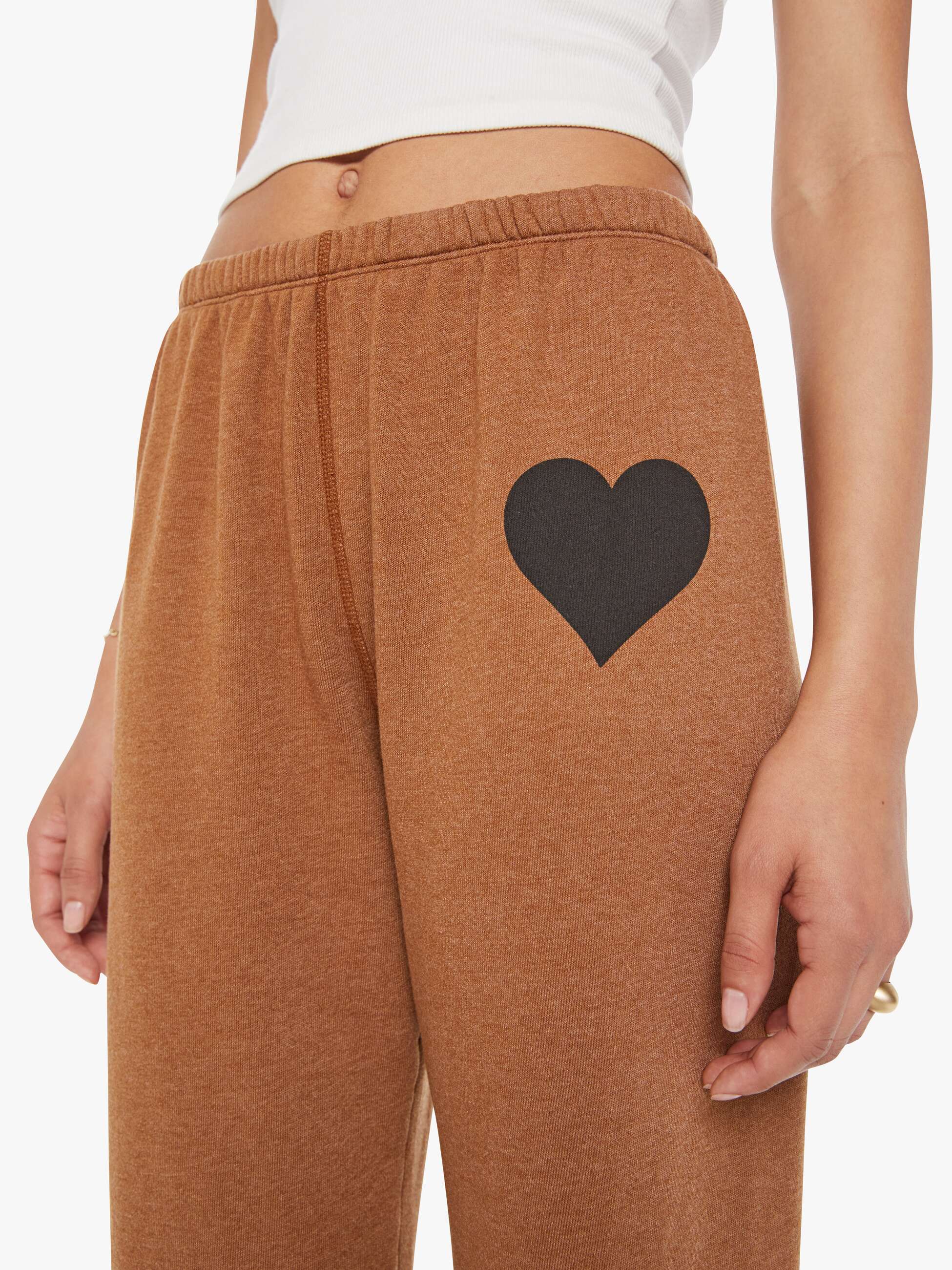 SPRWMN Heart Sweatpants - Ginger - Image 5