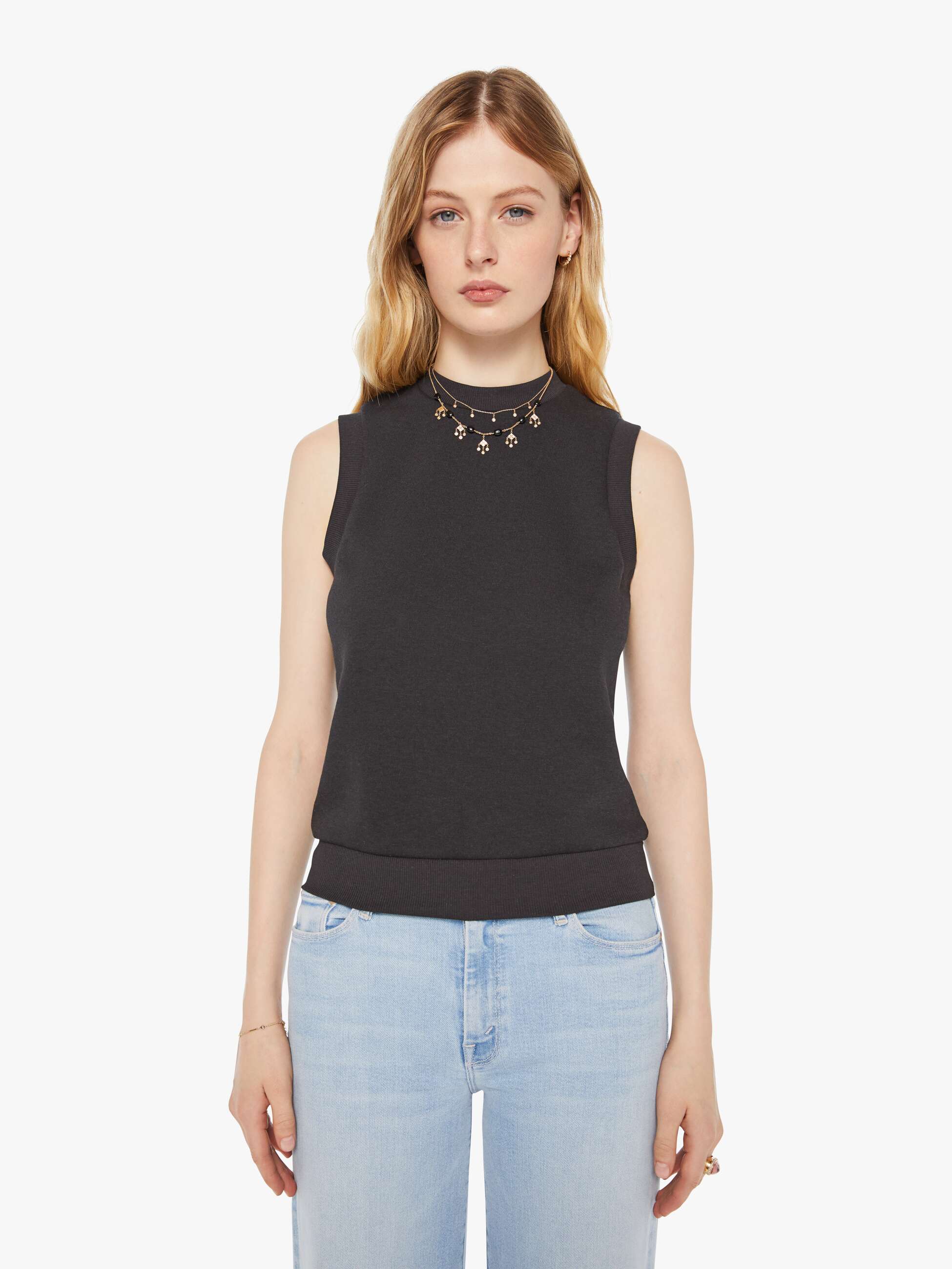 SPRWMN Shrunken Vest - Black - Image 2