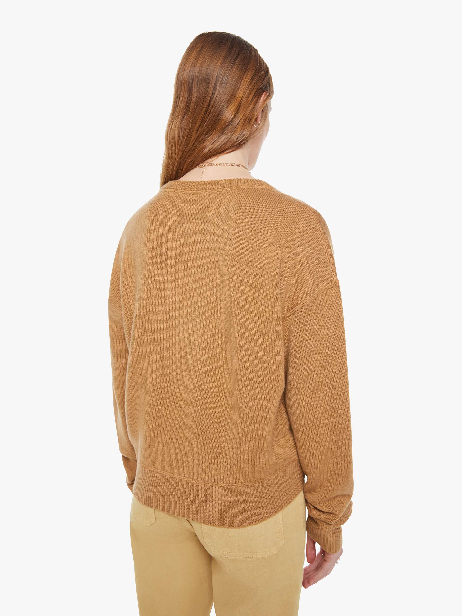 The Logo Jumper - Camel - Image 4