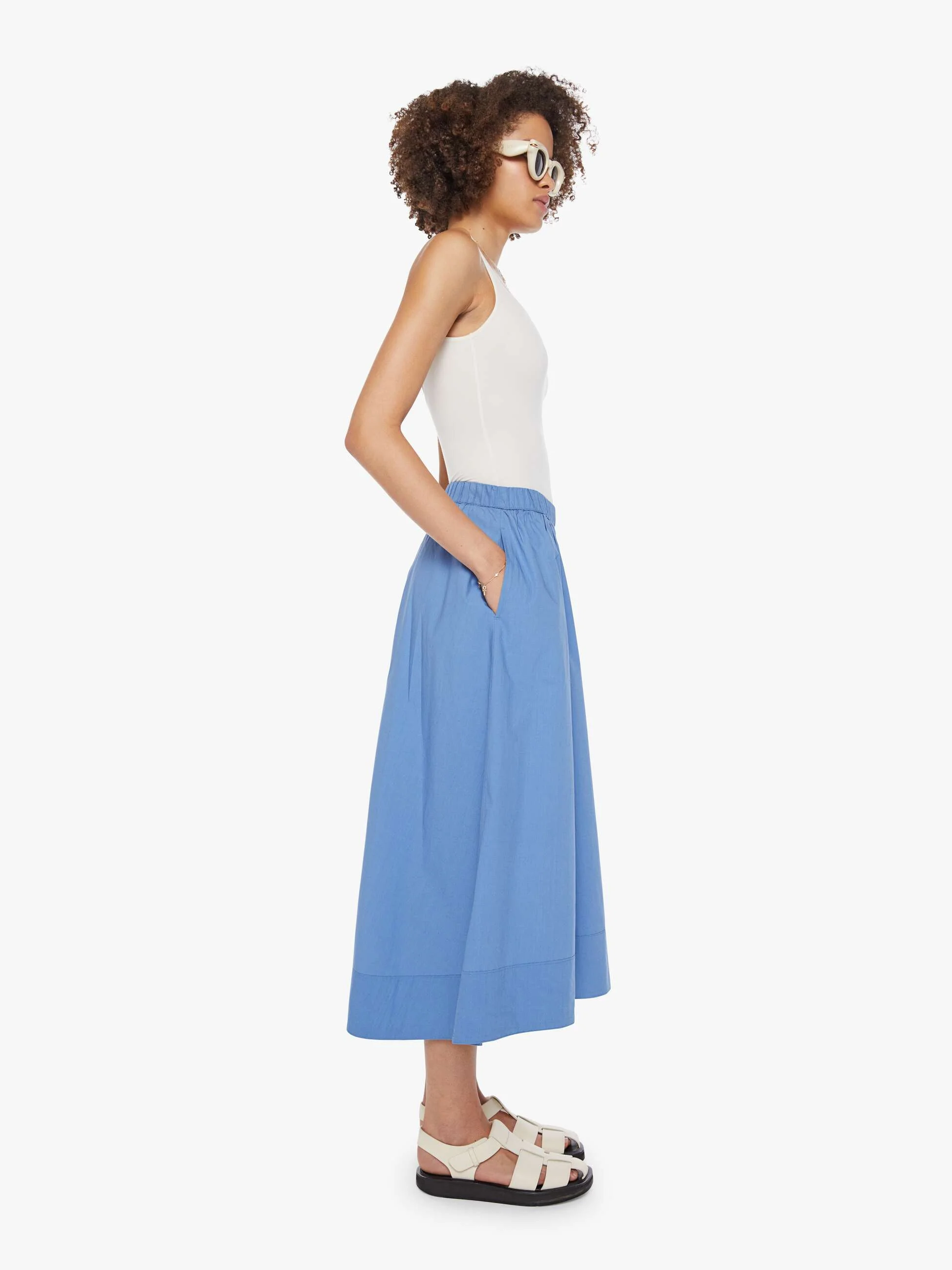 XiRENA Gwynn Skirt - Cadet Blue - Image 3